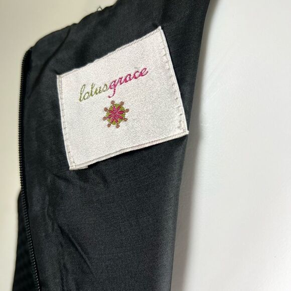 Lotus Grace Fit and Flare Bow Cocktail Dress - Picture 7 of 16